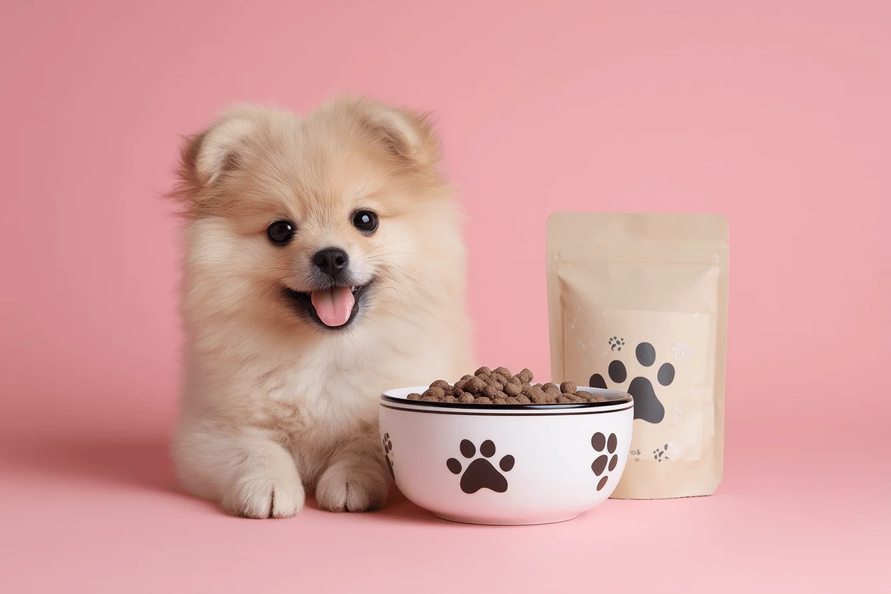 Dog food bowl
