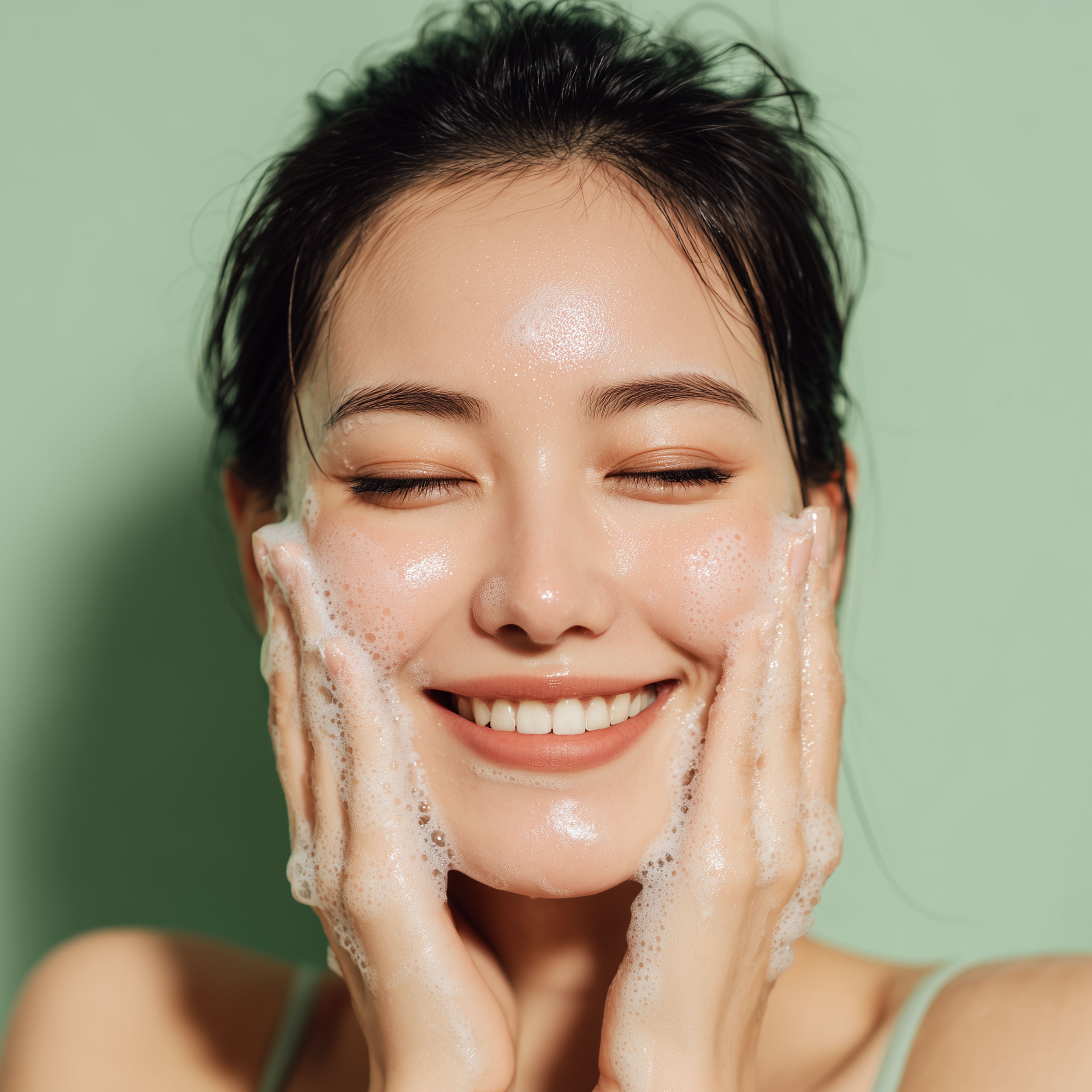 Model applying serum